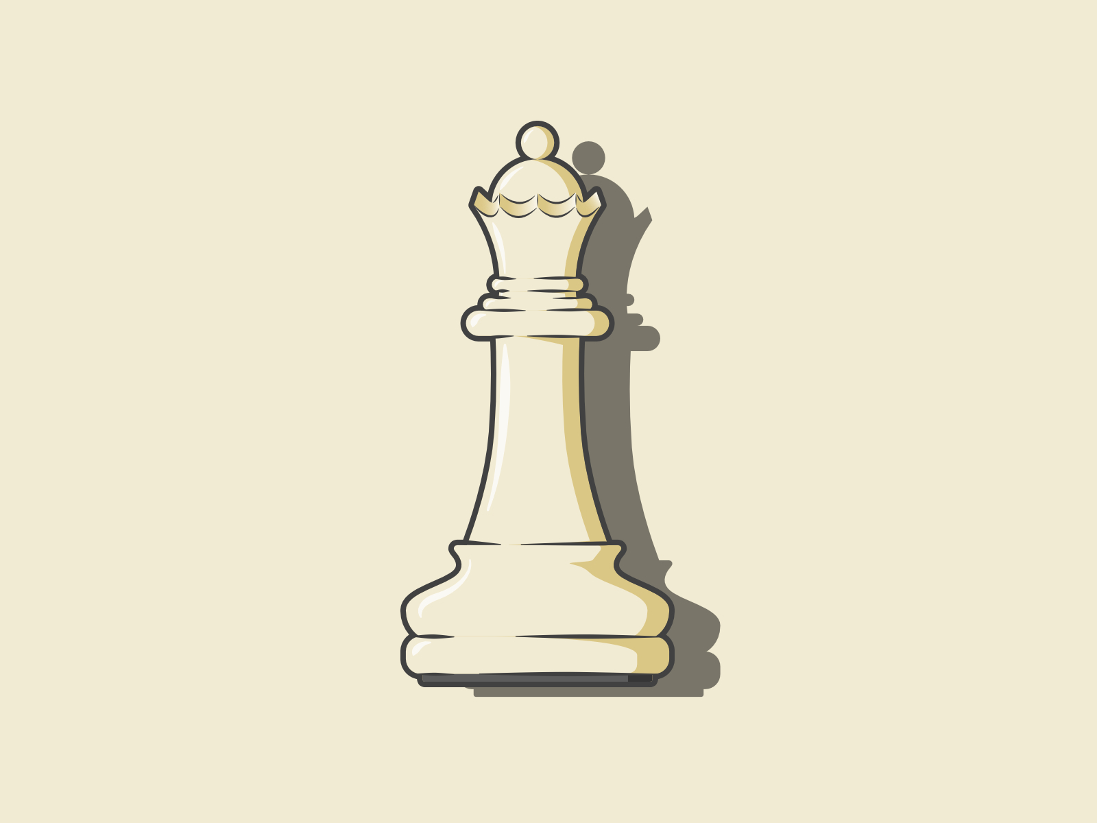 Chess Queen by Genewal Design on Dribbble