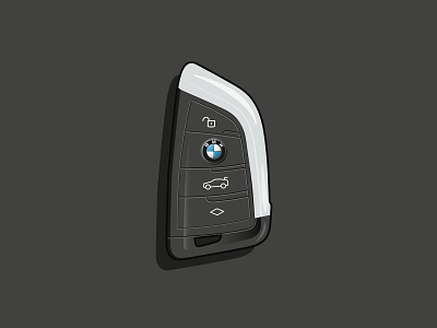 BMW Key bmw car car key german car germany illustration luxury vector vector art vector illustration