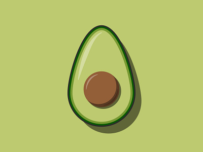 Avocado avocado cooking green healthy illustration vector vector art vector illustration vegetable