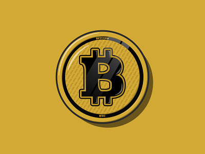 Bitcoin bitcoin coin crypto illustration money vector vector art vector illustration