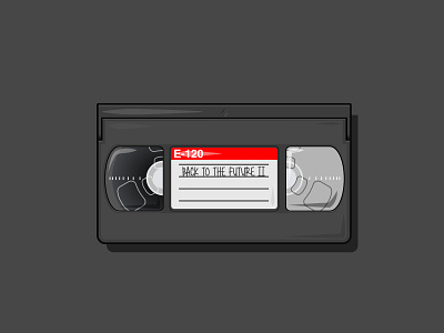 VHS 1990 illustration vector vector art vector illustration vhs video