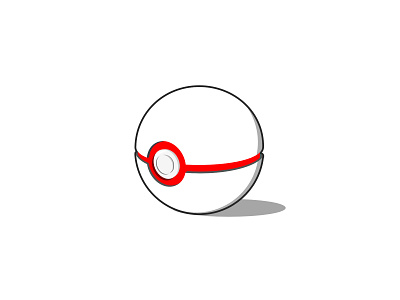Honor Ball illustration nintendo pokeball pokemon vector vector art vector illustration