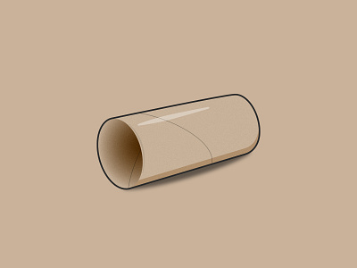 Toilet Paper Roll house goods illustration toilet paper vector vector art vector illustration