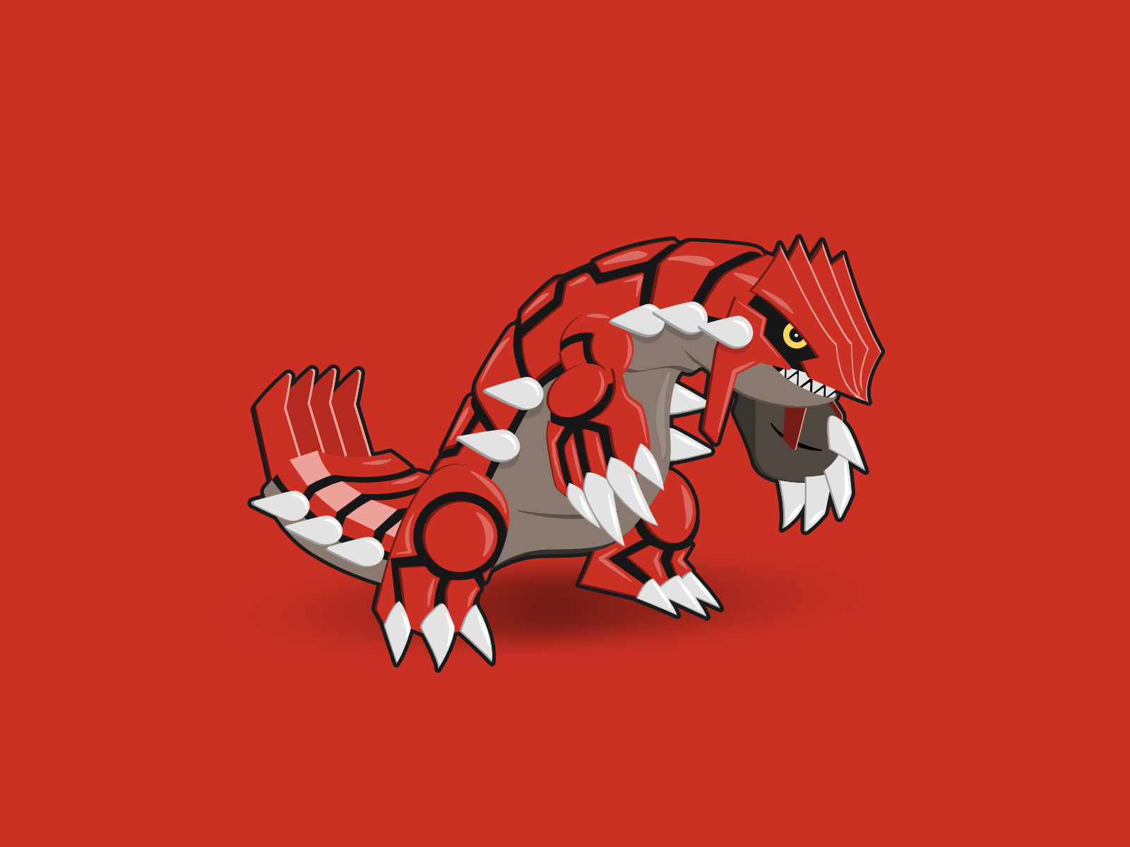 Groudon By Genewal Design On Dribbble