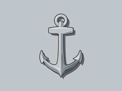 Anchor illustration marine sea ship vector vector art vector illustration