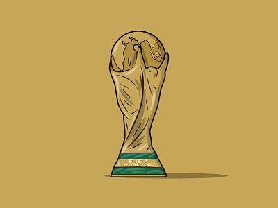 FIFA World Cup cup fifa football gold illustration soccer vector vector art vector illustration