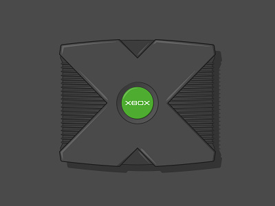 Original Xbox 2000 halo illustration microsoft vector vector art vector illustration video game xbox