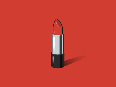 Lipstick beauty gloss illustration lipstick makeup vector vector art vector illustration