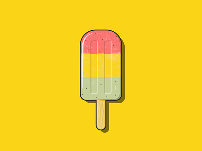 Ice Pop freeze graphic design ice illustration lollipop summer vector vector art vector illustration