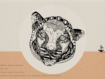 Portafolio design diagram dibujo editorial editorial art geometrico illustration jaguar portafolio