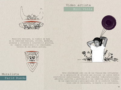 Portafolio bill viola design diagram dibujo editorial editorial art farid rueda fotografia illustration mural portafolio video arte