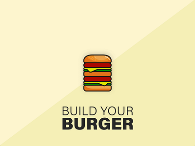 build your burger adobexd animation burger illstration illustrator neuland