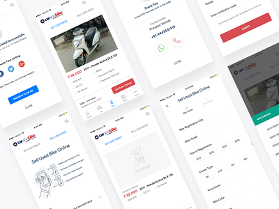 Used Buy Bike app buy bike sell bike uiux
