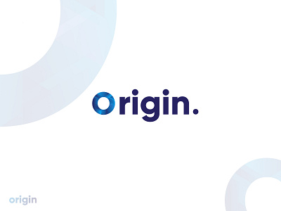 Origin modern abstract logo design