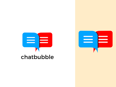 chatbubble logo concept