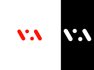 logo VA concept app design designer designer logo illustration logo logodesign logotype minimal web