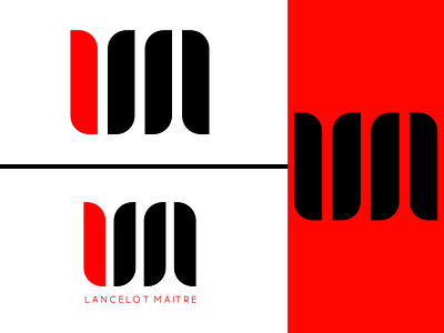 Personnal branding - Lancelot Maitre app branding design designer designer logo illustration logo logodesign logotype minimal