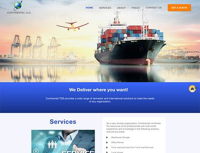 Redesigning a transportation business design uidesign uiux uxdesigner web