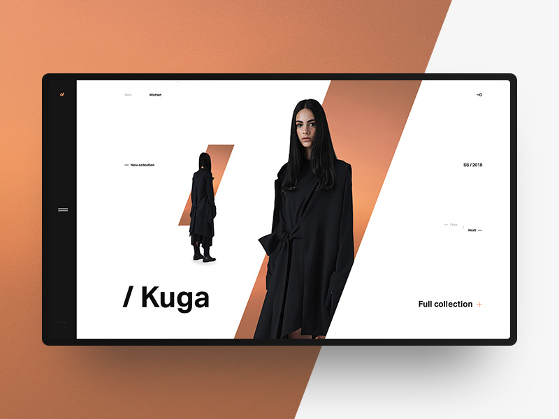 DFS fashion website by Viacheslav Olianishyn on Dribbble