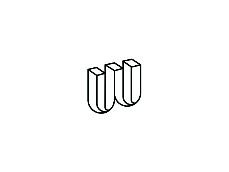 Wonfler Logo animation branding design illustration industrialdesign logo metall minimal typography vector