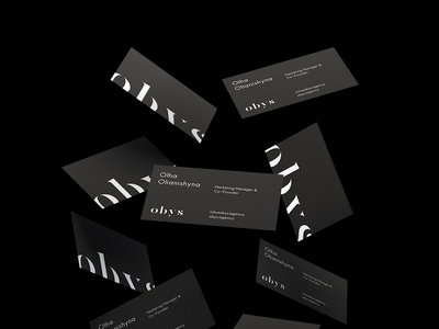 Obys Identity (Business cards)