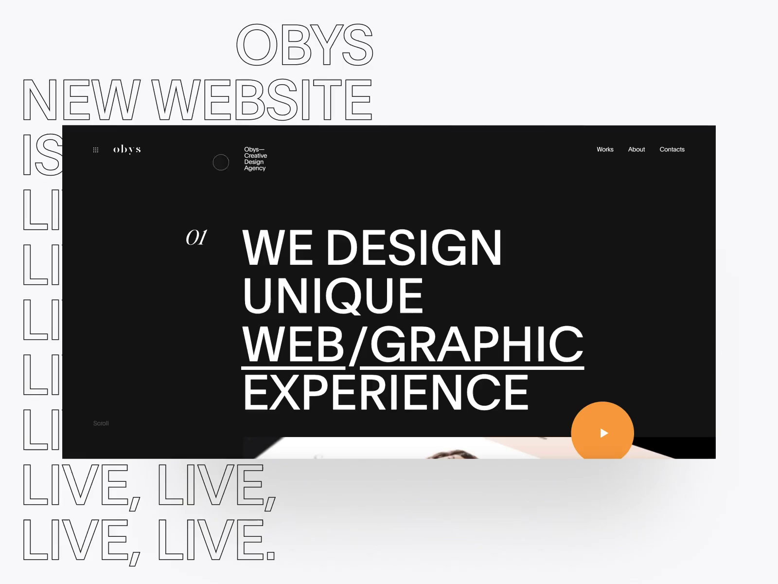 Obys new website by Viacheslav Olianishyn for obys on Dribbble