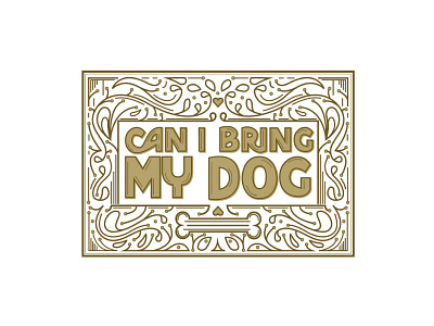Can I Bring My Dog art design digital art dog illustration illustrator pets