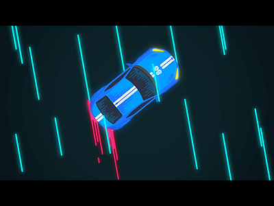 GT86 Drift animation car drift illustration racecar