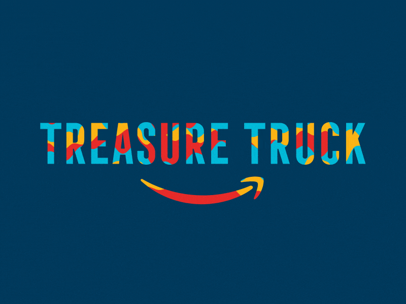 Treasure Truck - Logo Animations abstract after effects animation logo motion motion design motion graphic