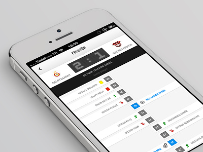 Soccer App app fixture football iphone soccer