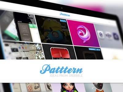 Patttern.com is opening best design dribbble icon mobile patttern user web