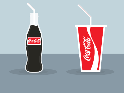 Drink Icons coca coca cola cola drink icon illustration infographic magazine minimal