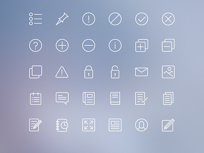 Icon Set Part 2 design icons ui web