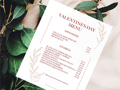 Menu Design