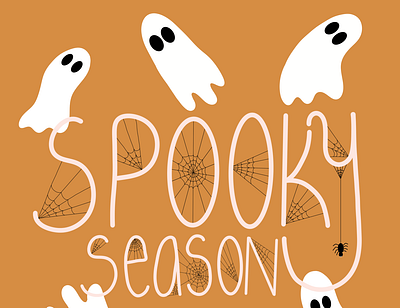 Spooky Season graphic design halloween halloween design illustration illustrations illustrator spooky spooky season