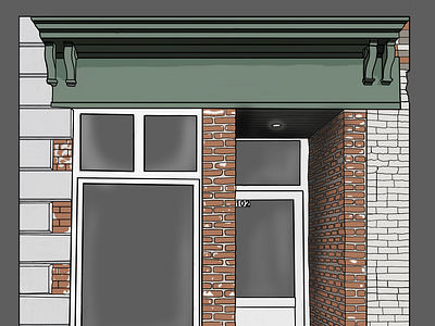 Storefront illustration