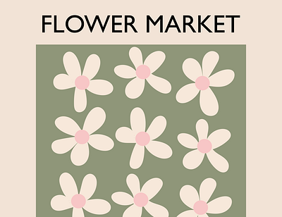 Nottingham Flower Market artist design graphic design illustration illustrations illustrator