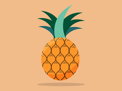 annas ananas design dribbble illustration vector