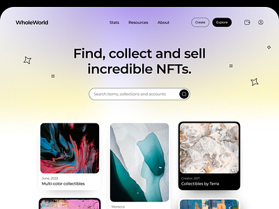 NFT Marketplace • Website