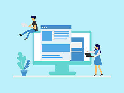 Project Management Flat Design