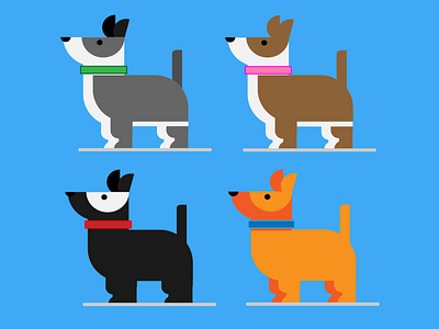 Dogs Illustration