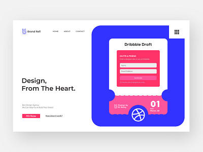 Dribbble Invitation - 01