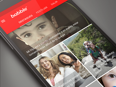 Babble for Android android ui