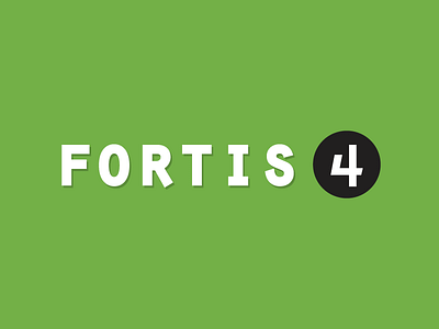 Fortis 4 - Logotype branding logo logotype vector