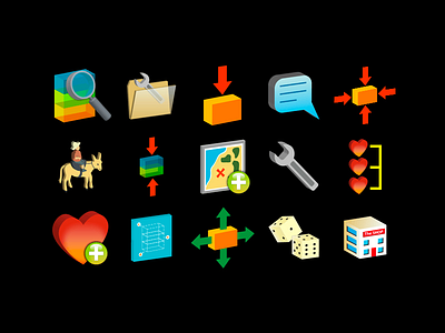 Mixt Icons Batch 2 iconography icons vector