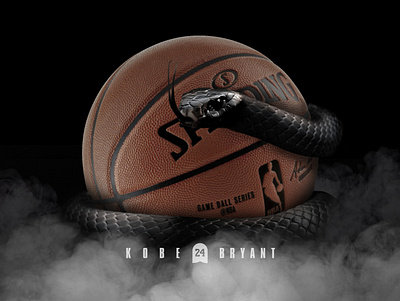 BLACK MAMBA FOREVER 24 art art direction basket basketball blackmamba design kobebryant lakers manipulate manipulation nba photoshop photoshop art psd rip snake sport