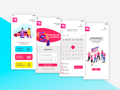 Proyecto UI design graphic design mobile ui ux visual design