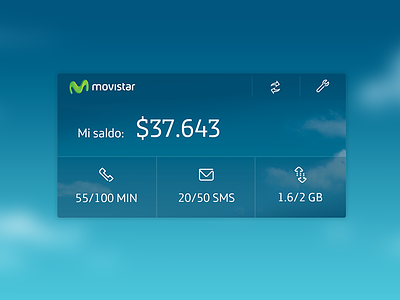 Telefonica Movistar Android Widget