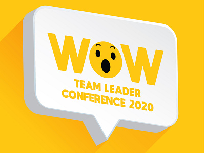 WOW Conference Branding 2020 conference emoji emotion event app graphicdesign retail speechbubble wow