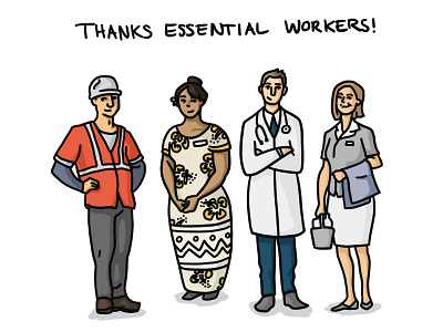 Thanks Essential Workers